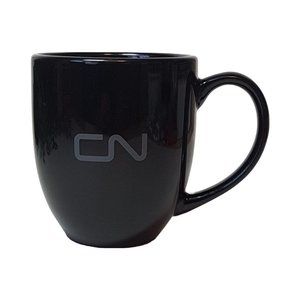 CN Rail Railway CNR Canadian National Railway Mug Teacup Black